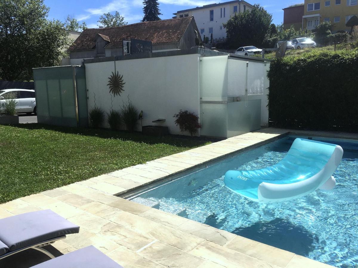 Gaestehaus Sommertal Mit Pool Im Garten, Eigener Parkplatz, 800M Zum Bodensee, 300M Zur Altstadt Meersburg Zewnętrze zdjęcie