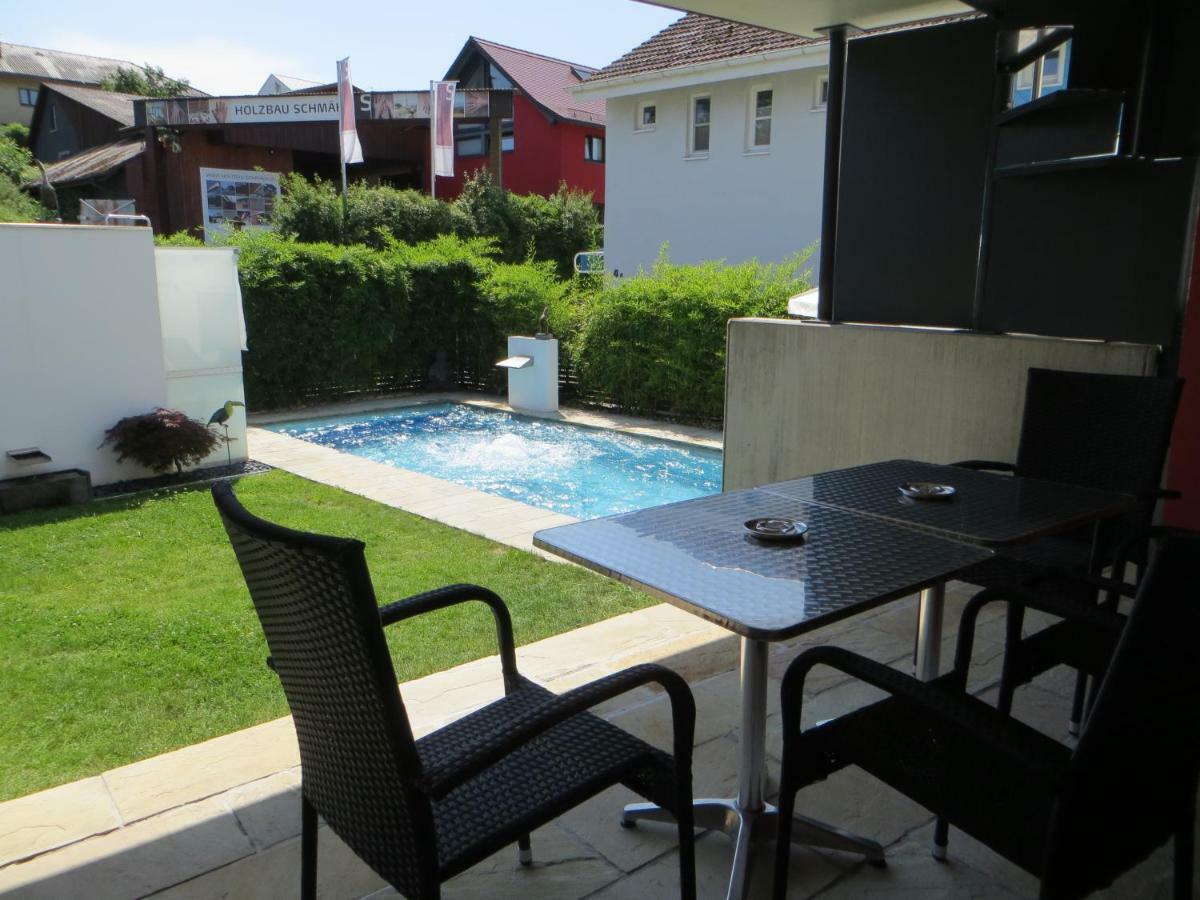 Gaestehaus Sommertal Mit Pool Im Garten, Eigener Parkplatz, 800M Zum Bodensee, 300M Zur Altstadt Meersburg Zewnętrze zdjęcie